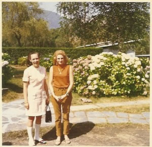 Mit Carletta im Strandbad in Ascona