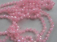Brillant-Kette 275cm lang rosa 1.50